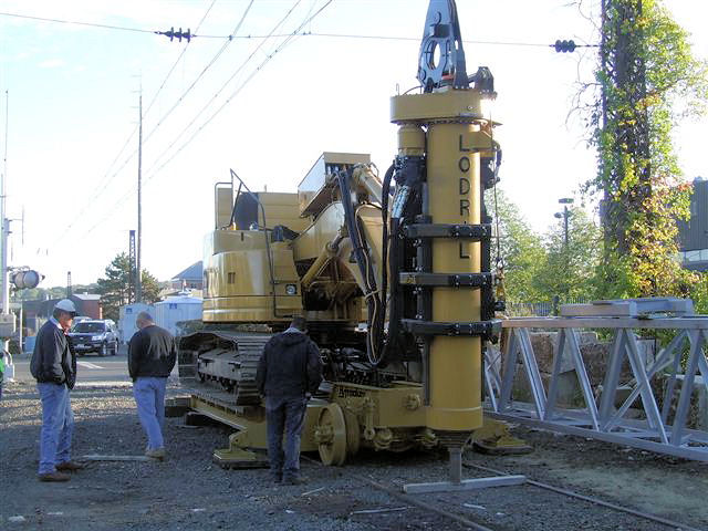 Cat 321 and Lo Drill